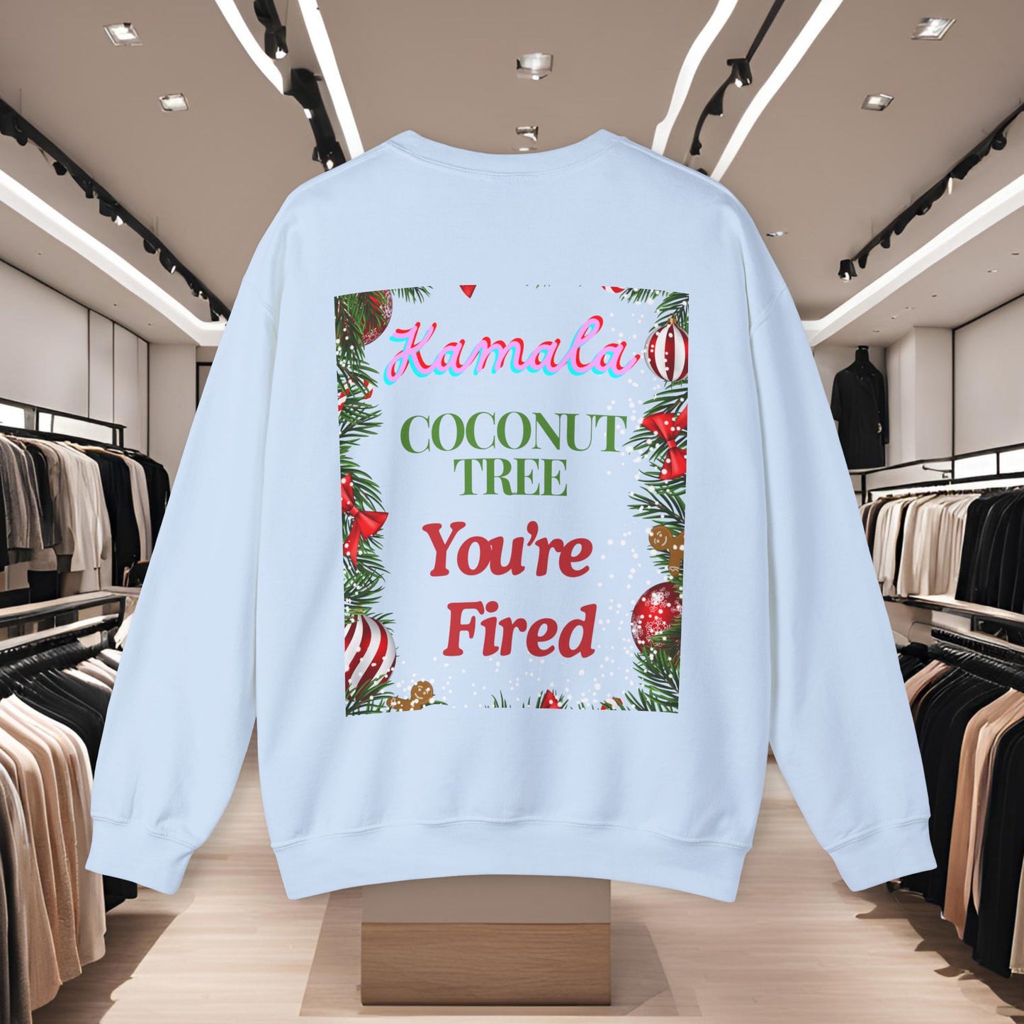 Donald Trump Crewneck Sweatshirt,  Holiday Sweater, Cute Christmas Sweatshirt Gift, Winter Shirt, Election Political Republican shirt,