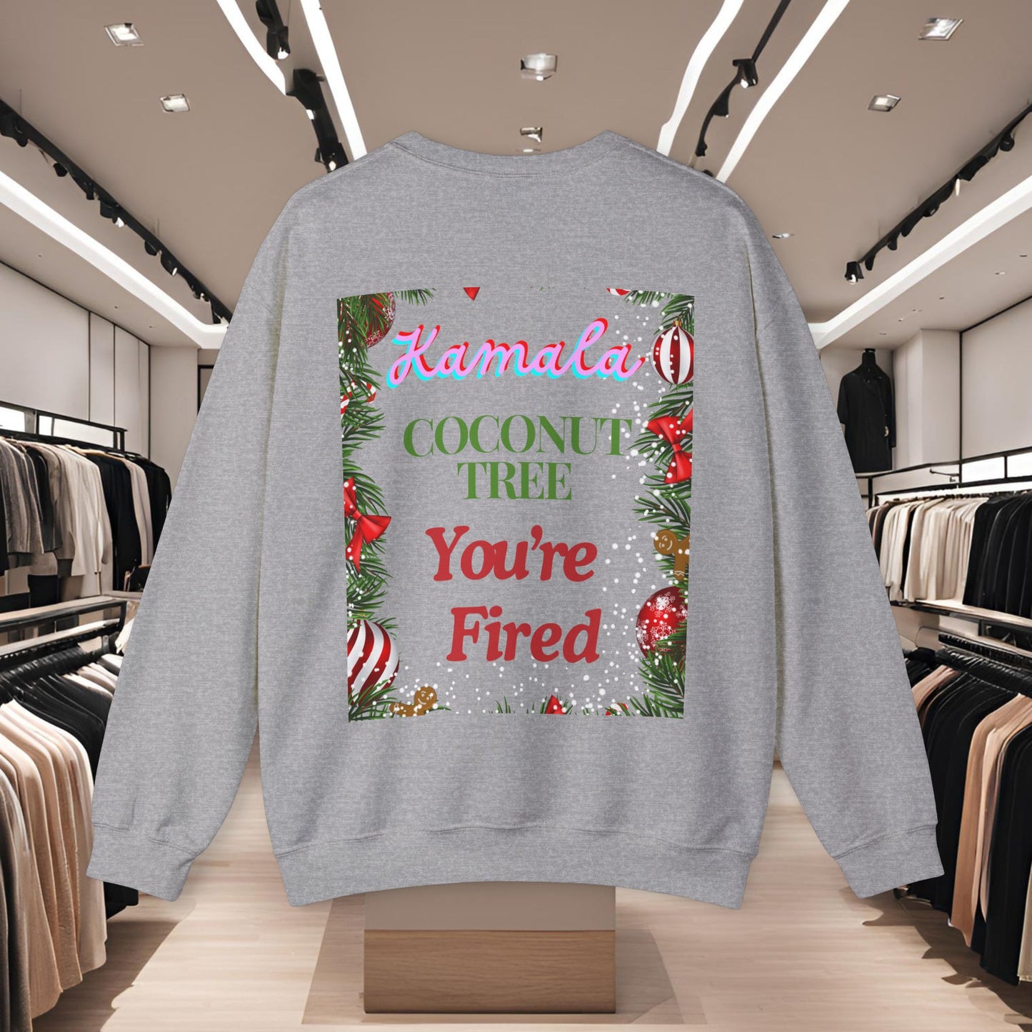 Donald Trump Crewneck Sweatshirt,  Holiday Sweater, Cute Christmas Sweatshirt Gift, Winter Shirt, Election Political Republican shirt,