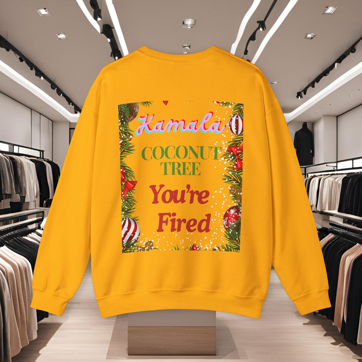 Donald Trump Crewneck Sweatshirt,  Holiday Sweater, Cute Christmas Sweatshirt Gift, Winter Shirt, Election Political Republican shirt,